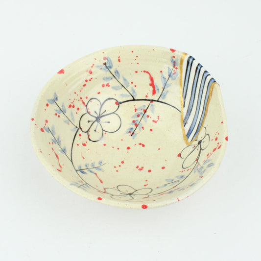 Small Oribe/Yobitsugi Bowl II