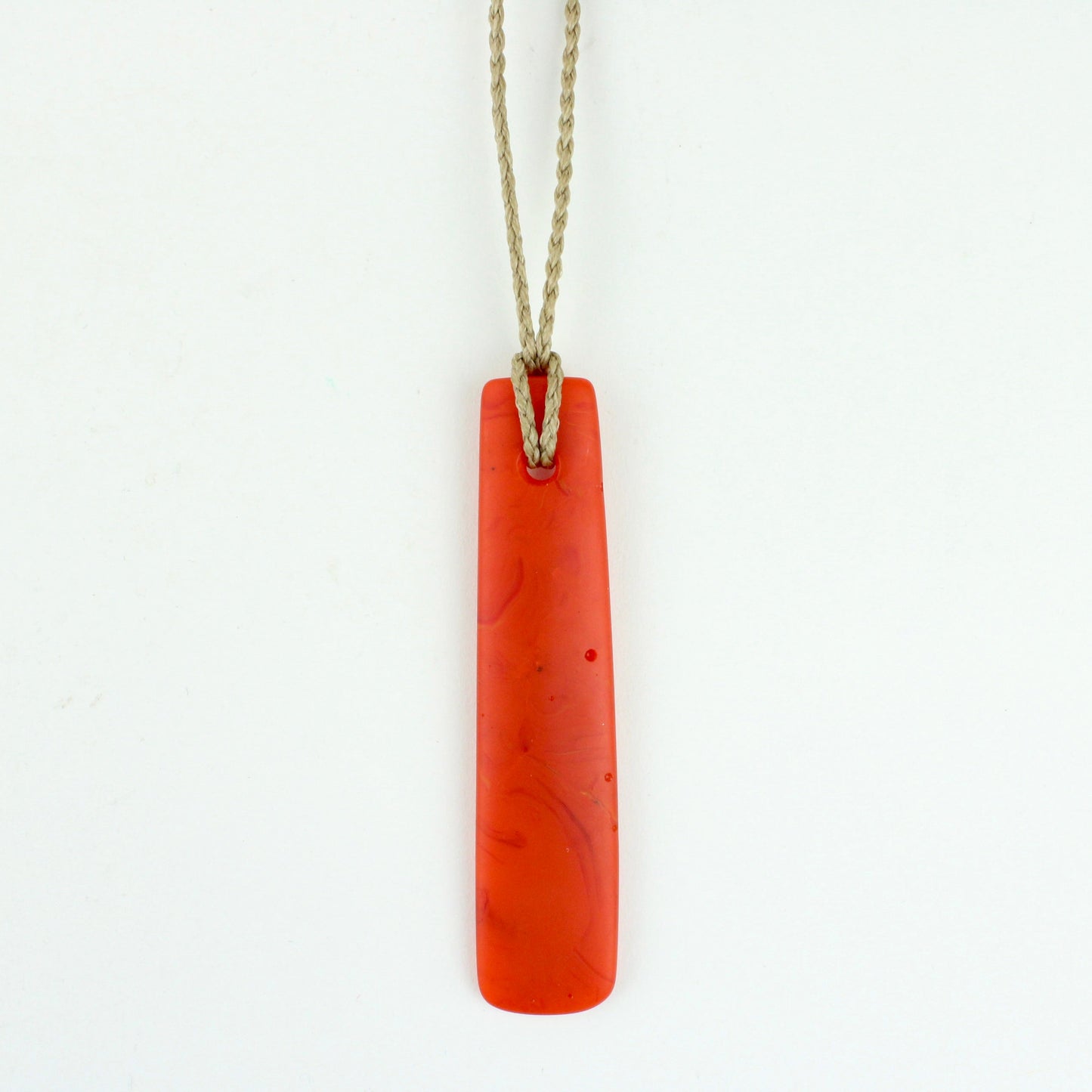 Blade pendant - orange