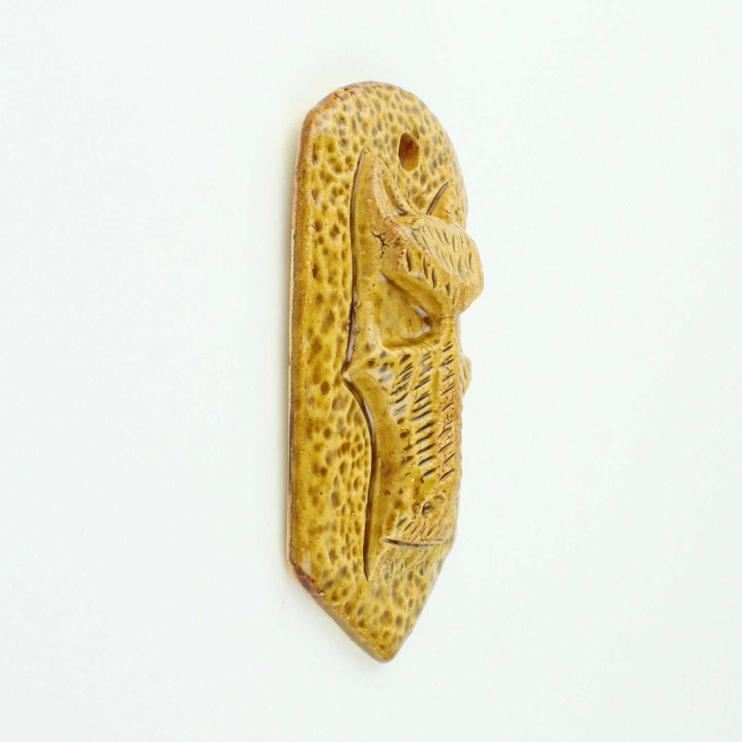 Massively Over-confident Amulet - Nicotine Glaze