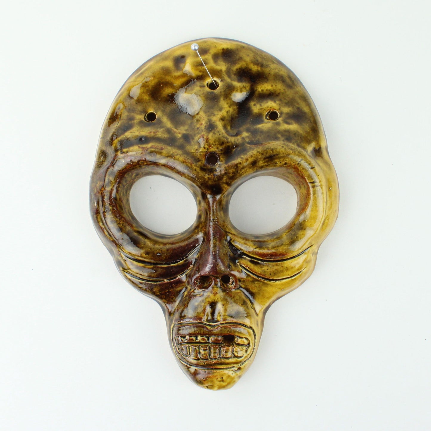 Voodoo Mask with Nicotine Glaze