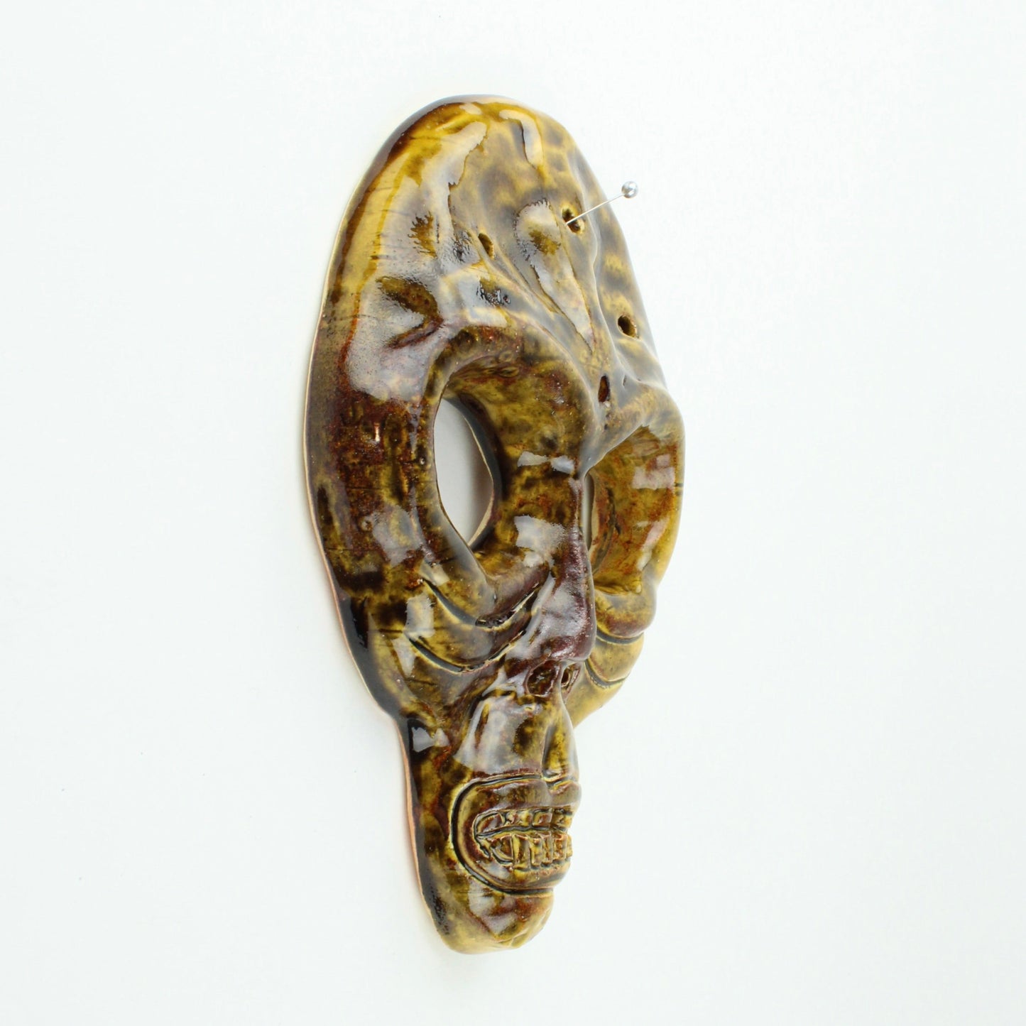 Voodoo Mask with Nicotine Glaze
