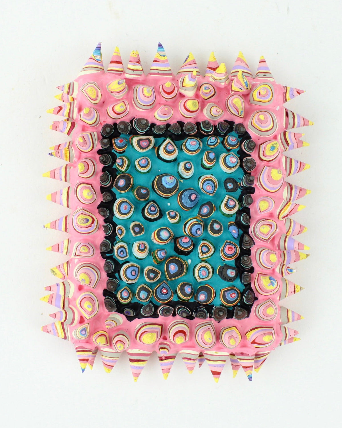 Pointy Monolith - pink and blue