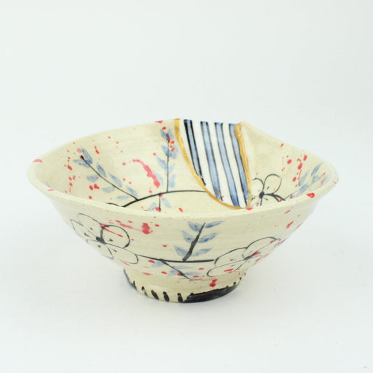 Small Oribe/Yobitsugi Bowl II