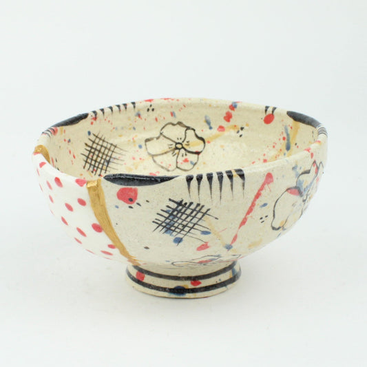 Small Oribe/Yobitsugi Bowl I