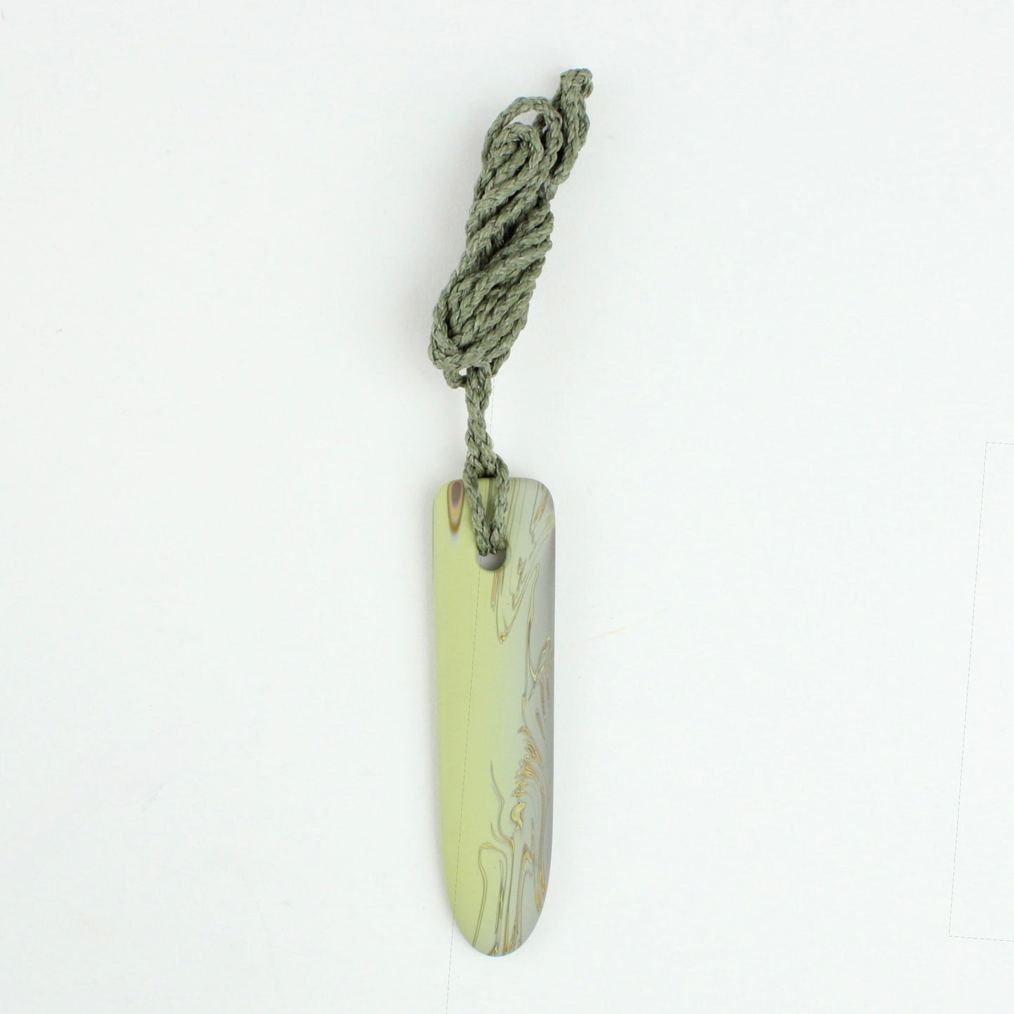 Drop pendant - chalcedony