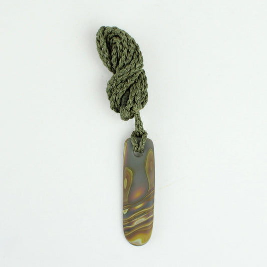 Drop pendant - chalchedony small