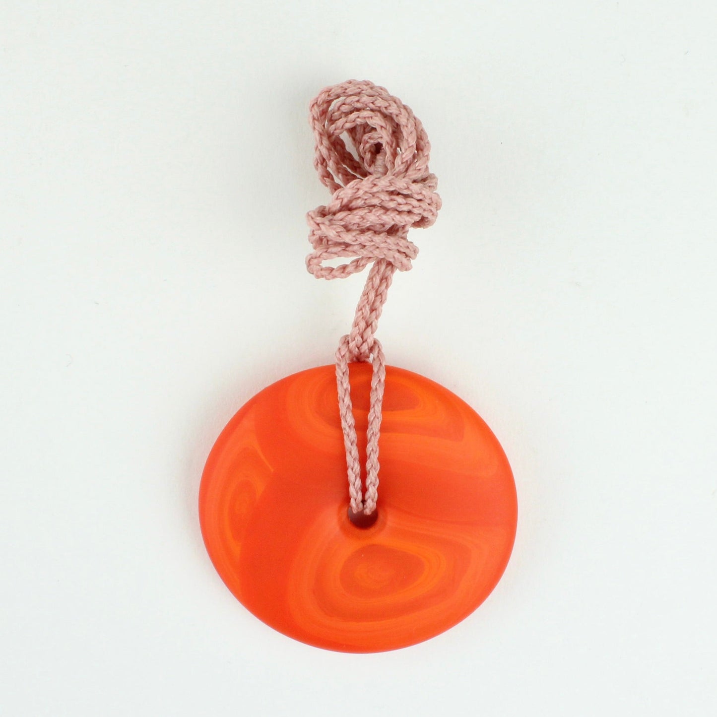Pi Disc - orange lava
