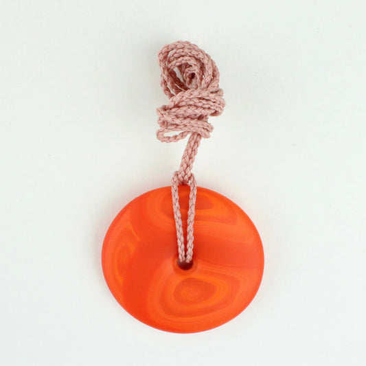 Pi Disc - orange lava