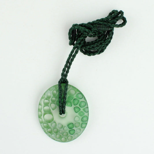 Pi Disc - green and olive canes