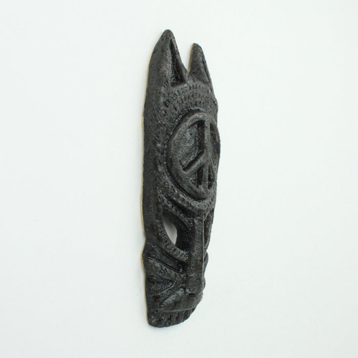 Peace Dog Talisman - Charbaby Glaze