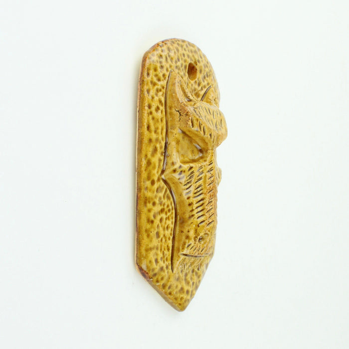 Massively Over-confident Amulet - Nicotine Glaze