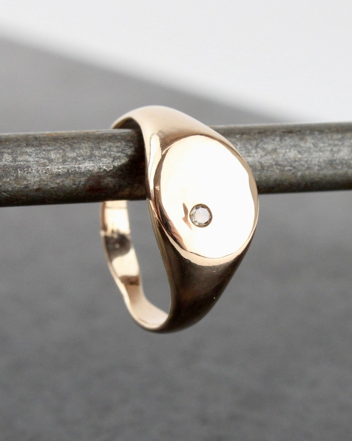 Oval Gold Signet