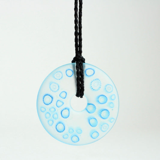 Pi Disc - light blue canes