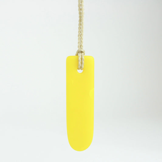 Drop pendant - saffron