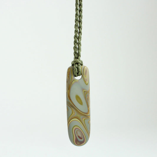 Drop pendant - chalchedony small