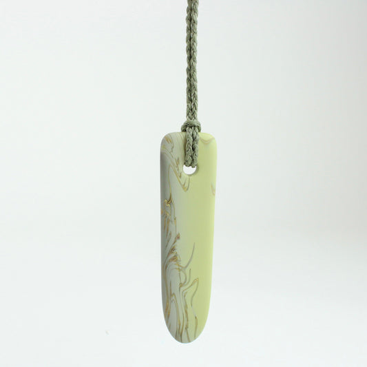 Drop pendant - chalcedony